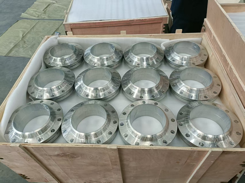 Titanium flange